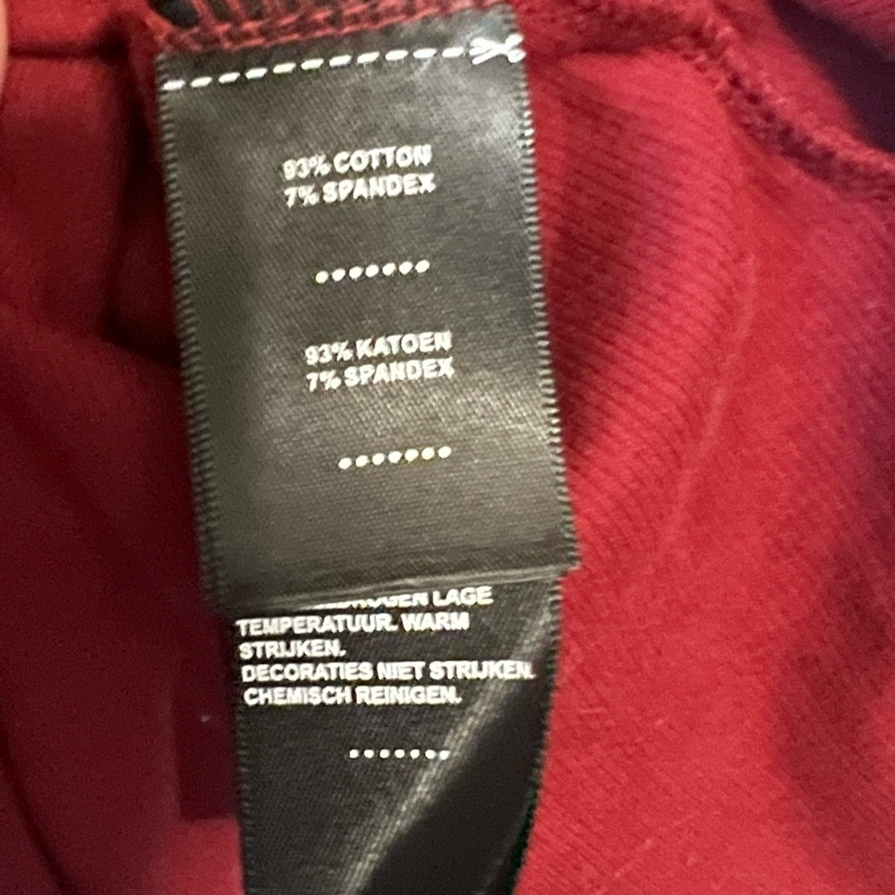 Harley-Davidson Red Muscle Tee with White Logo - Picture 3 of 4